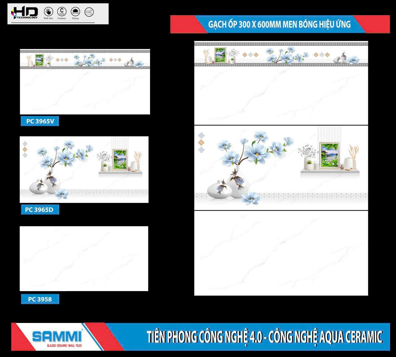 Gạch ốp tường 30x60cm-5272