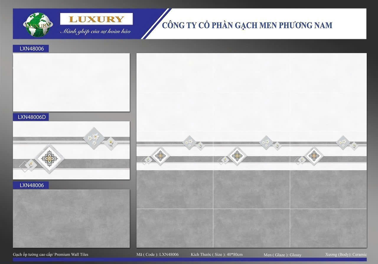 Gạch ốp tường 40x80cm-5491