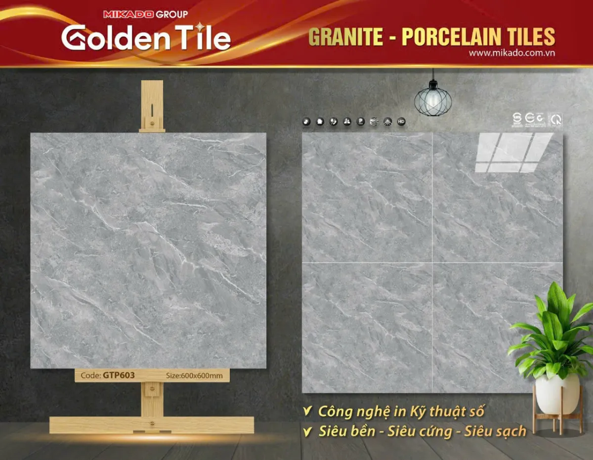 Gạch ốp lát 60x60cm Mikado-5518