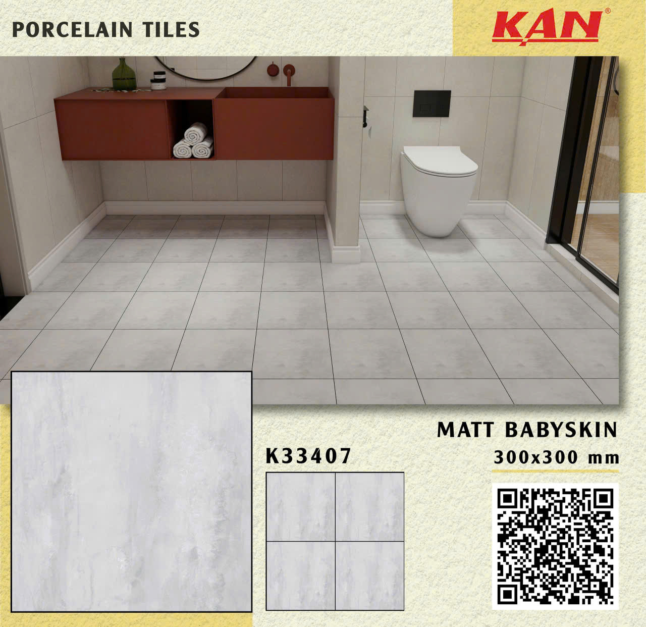 Gạch Lát Nền 30x30cm -5104