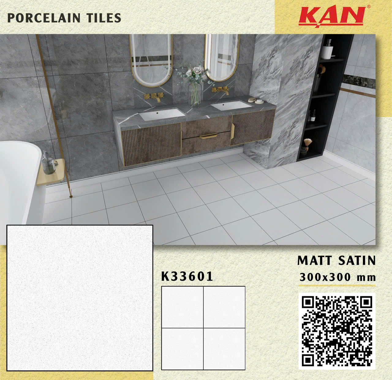 Gạch Lát Nền 30x30cm -5112