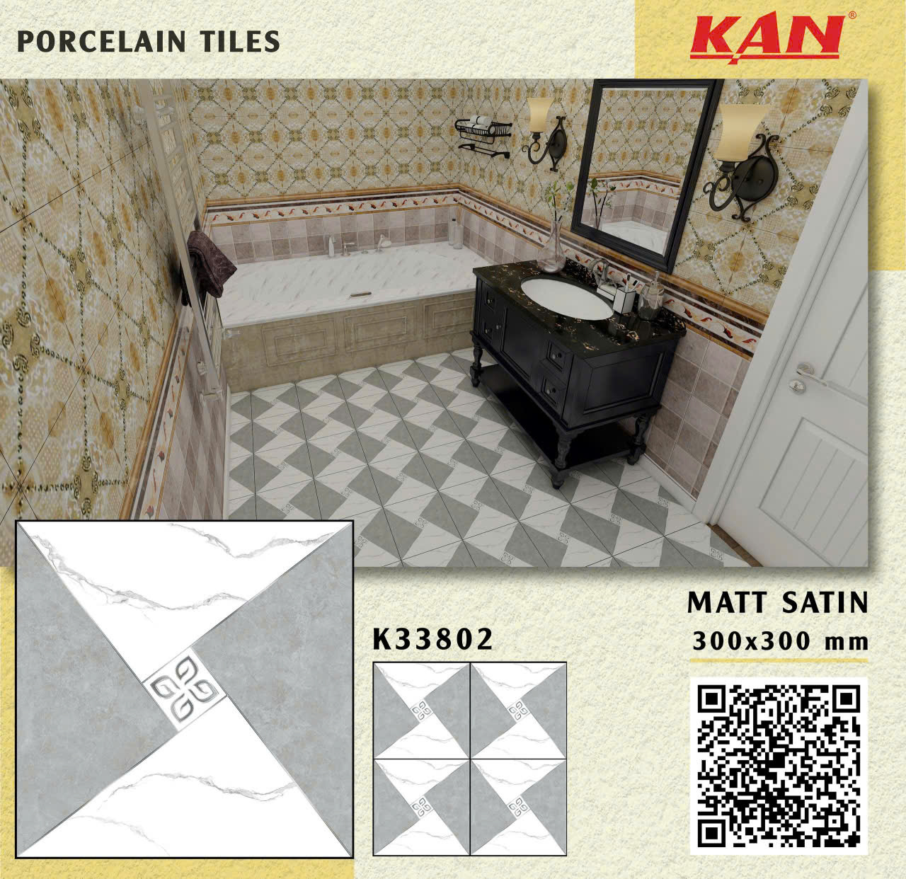 Gạch Lát Nền 30x30cm -5123