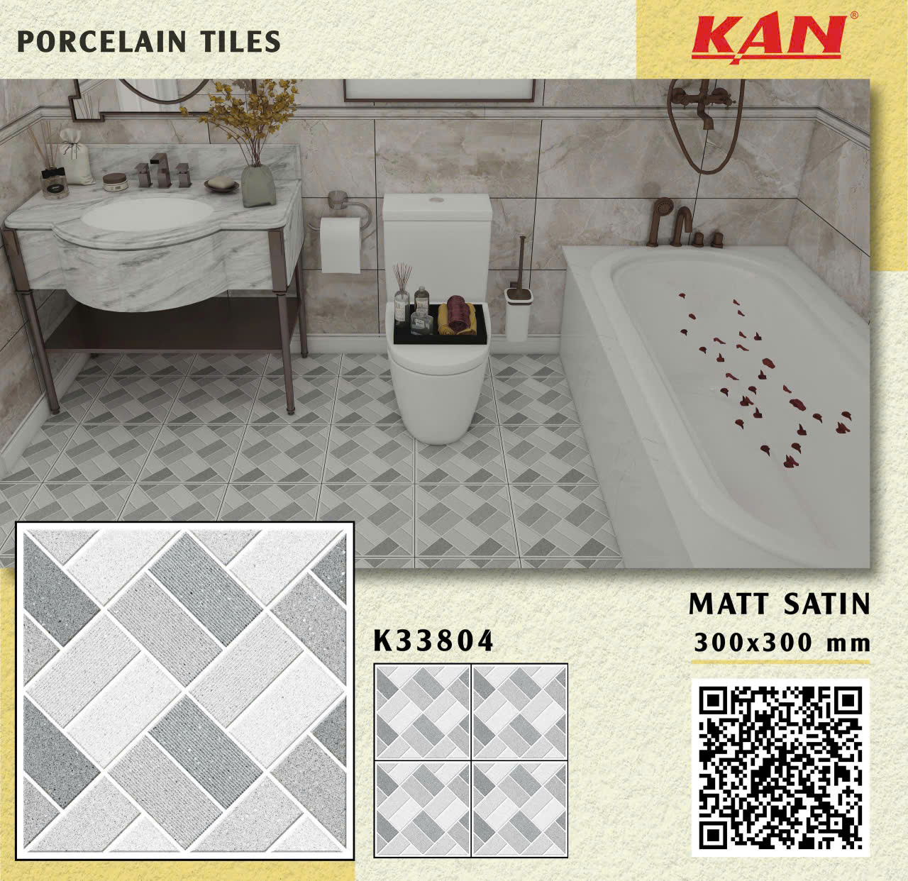 Gạch Lát Nền 30x30cm -5115