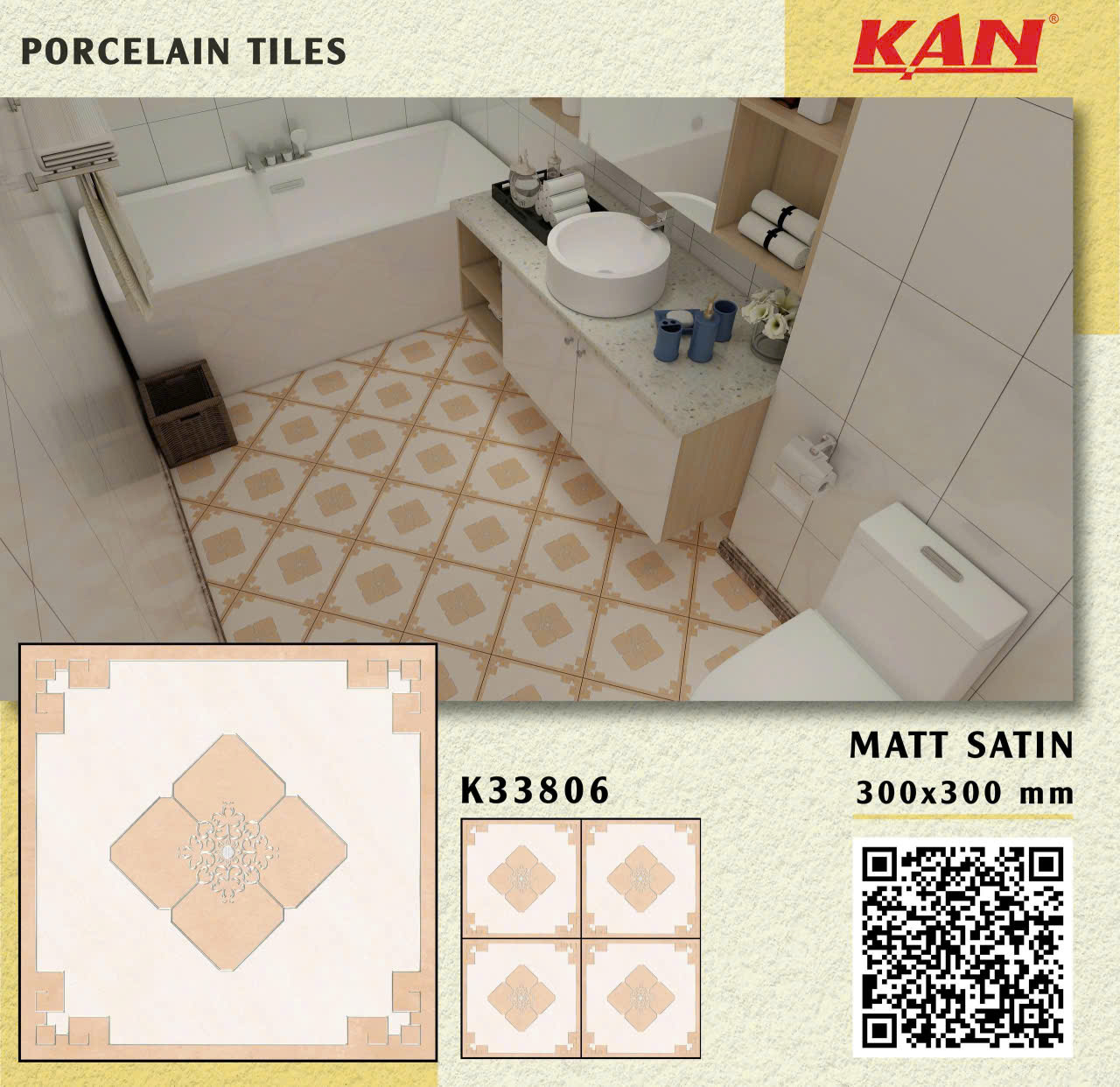 Gạch Lát Nền 30x30cm -5120