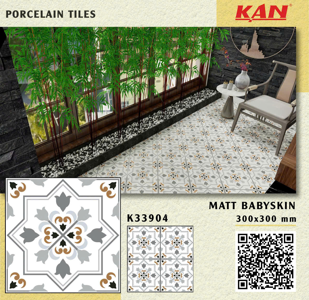 Gạch Lát Nền 30x30cm -5125