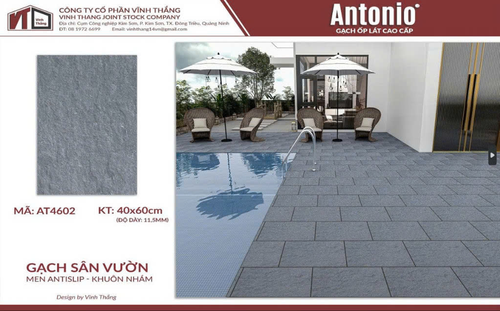Gạch Sân Vườn 40x60cm VĨNH THẮNG-3206