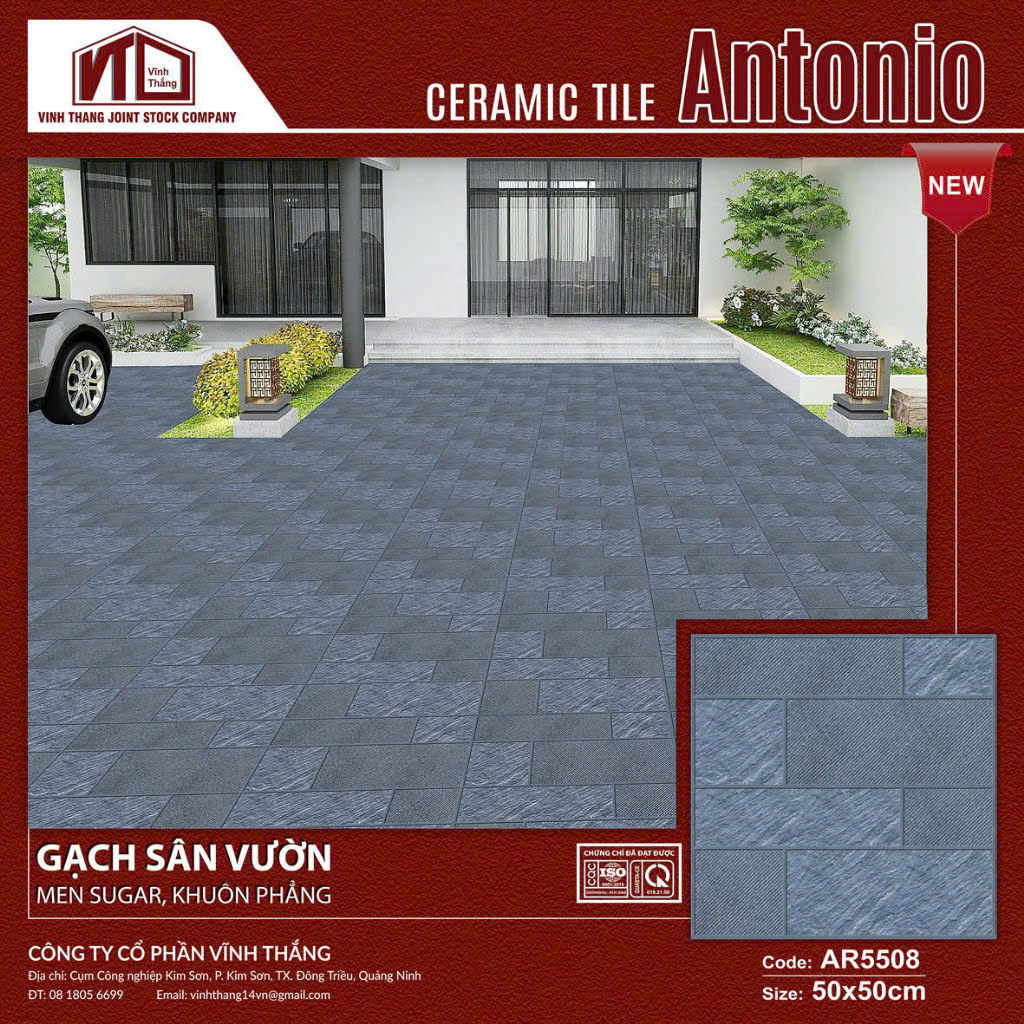 Gạch Lát Sân Vườn 50x50cm 5508-4878