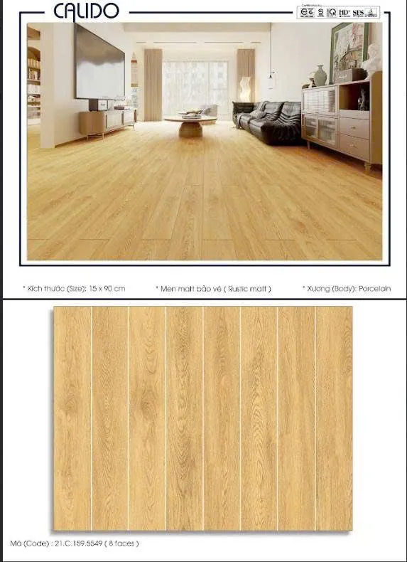 Gạch Giả Gỗ 15x90cm 5549-5851