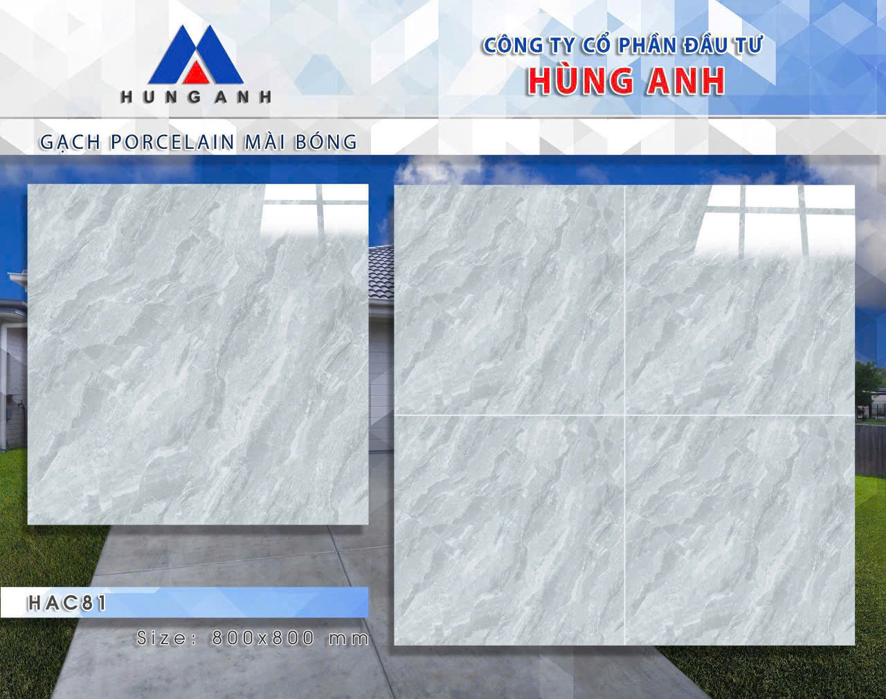 Gạch Lát Nền 80x80cm -5692