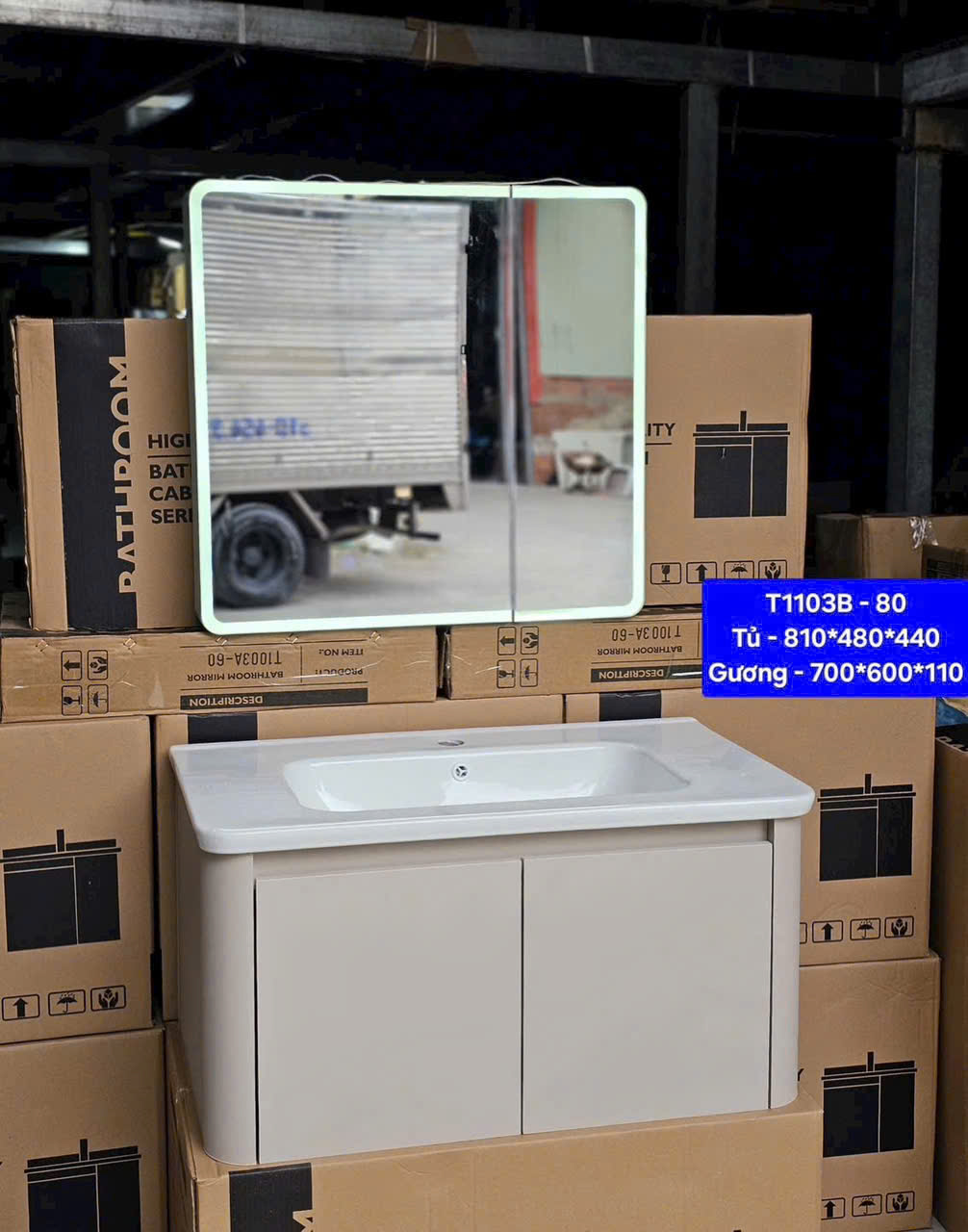 Bộ tủ nhựa PVC T1103B-5920