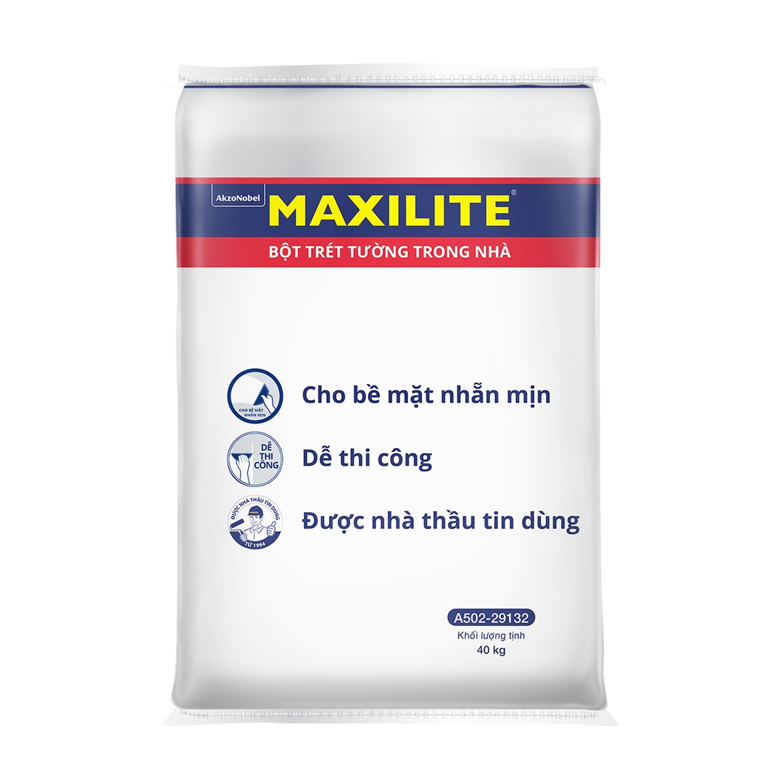 Bột trét tường Maxilite A502-29132 nội thất 40kg-2516
