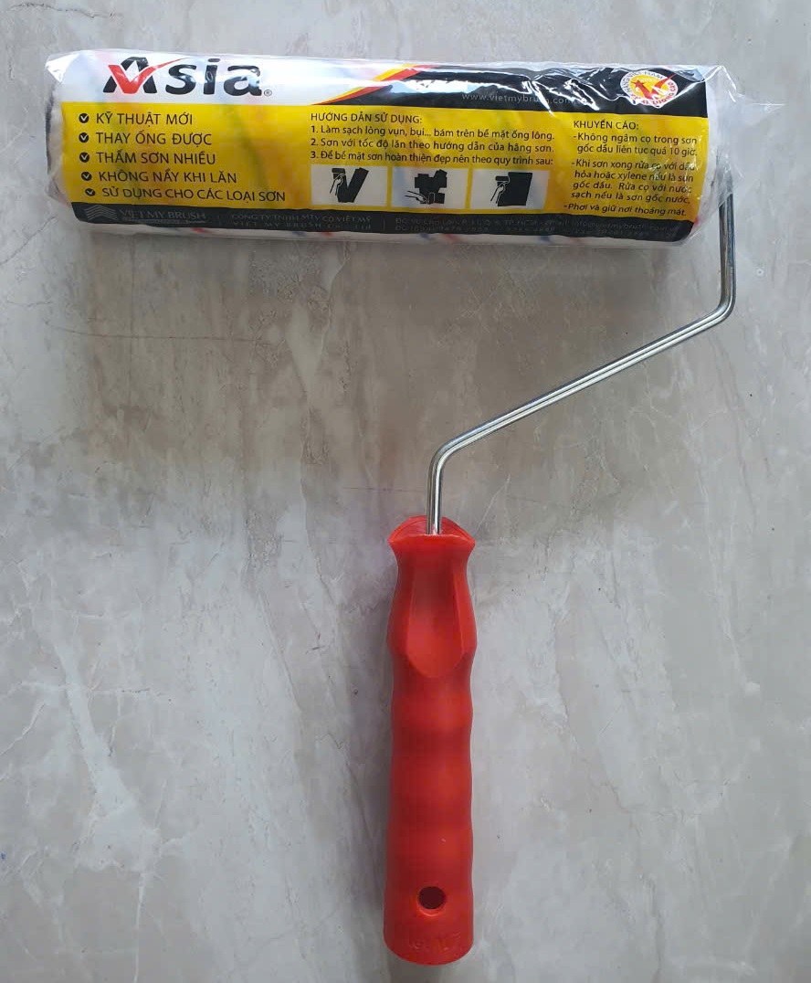 Cọ Lăn Sơn Asia 230cm cán đỏ-2492