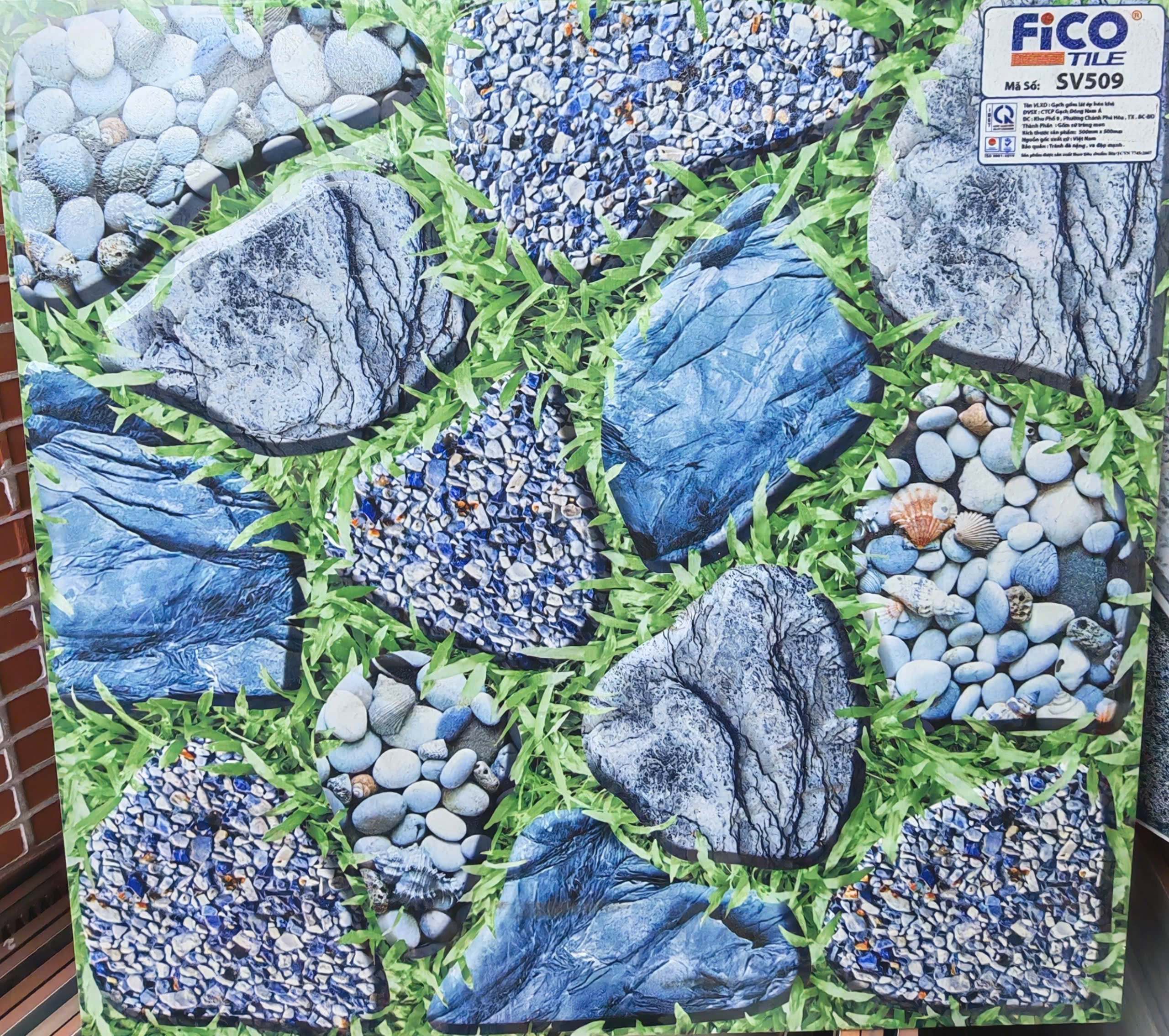 GẠCH 50X50 SÂN VƯỜN SỎI-4213