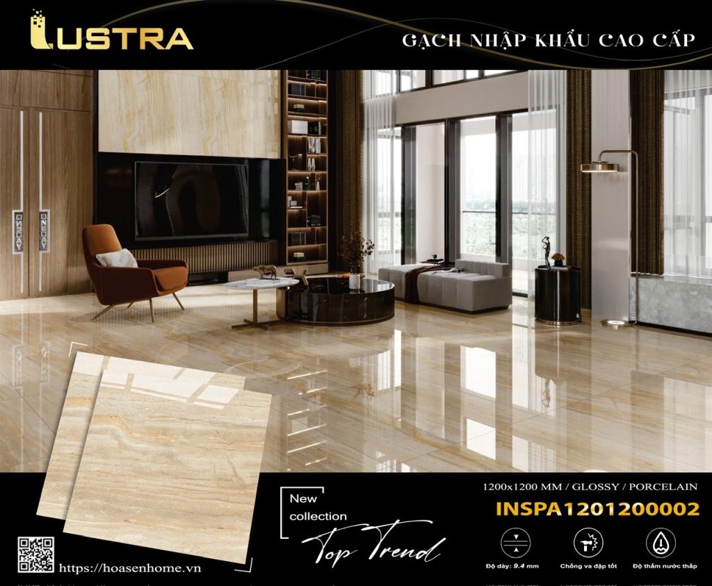 Gạch lát nền 120x120cm Ấn Độ-4135