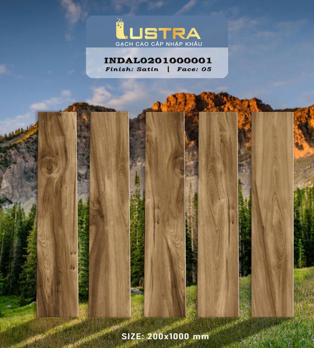 Gạch lát nền 20x100cm vân gỗ-4040