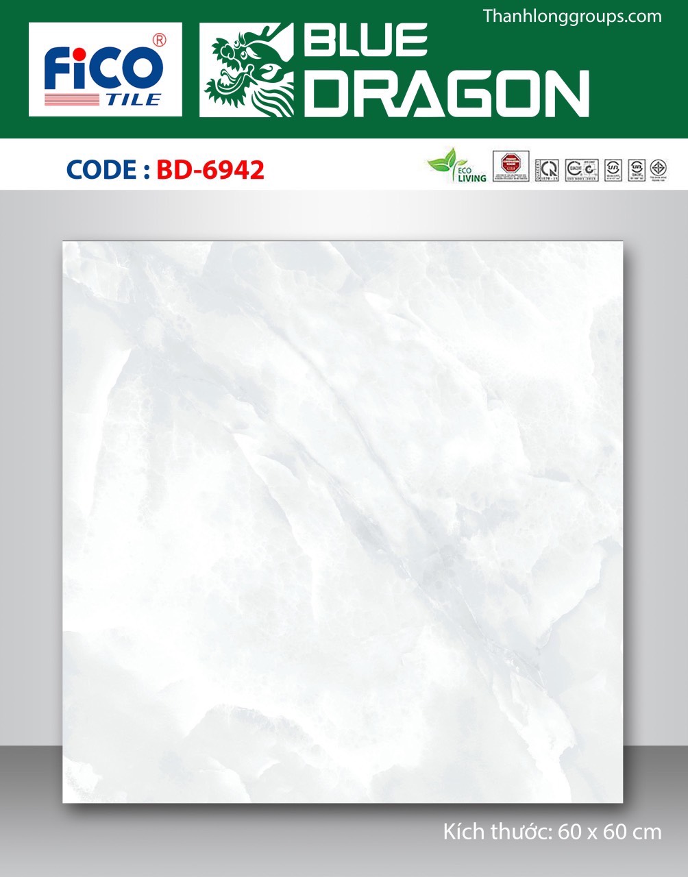 Gạch lát nền 60x60cm TASA-1087