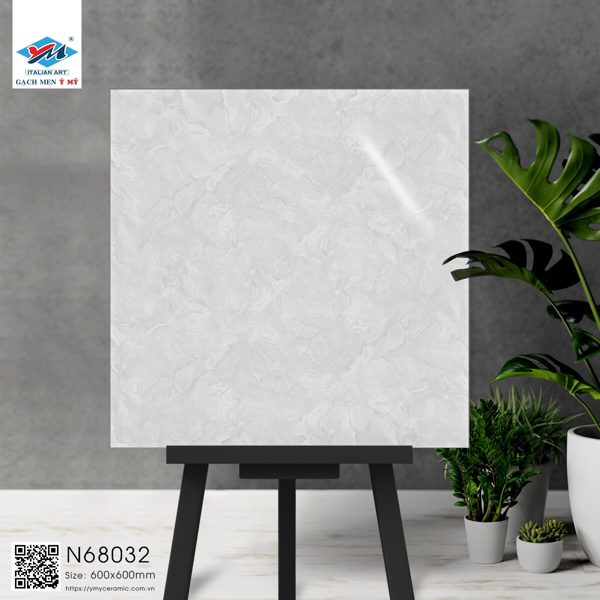 Gạch lát nền 60x60cm Ý MỸ -1734