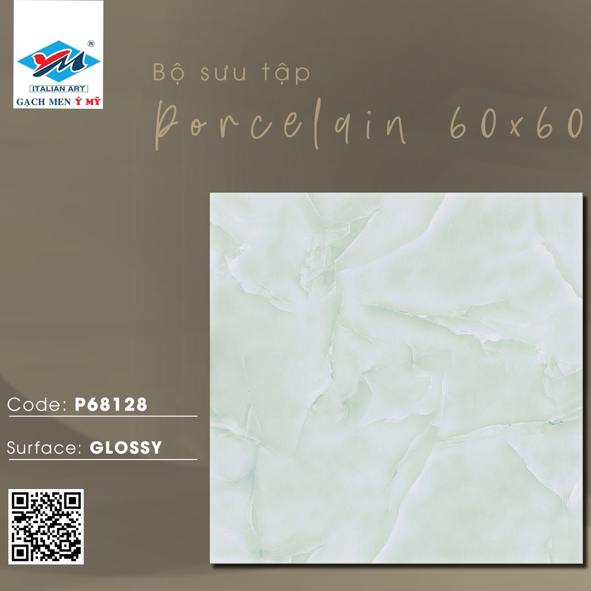 Gạch lát nền 60x60cm Ý MỸ -1747