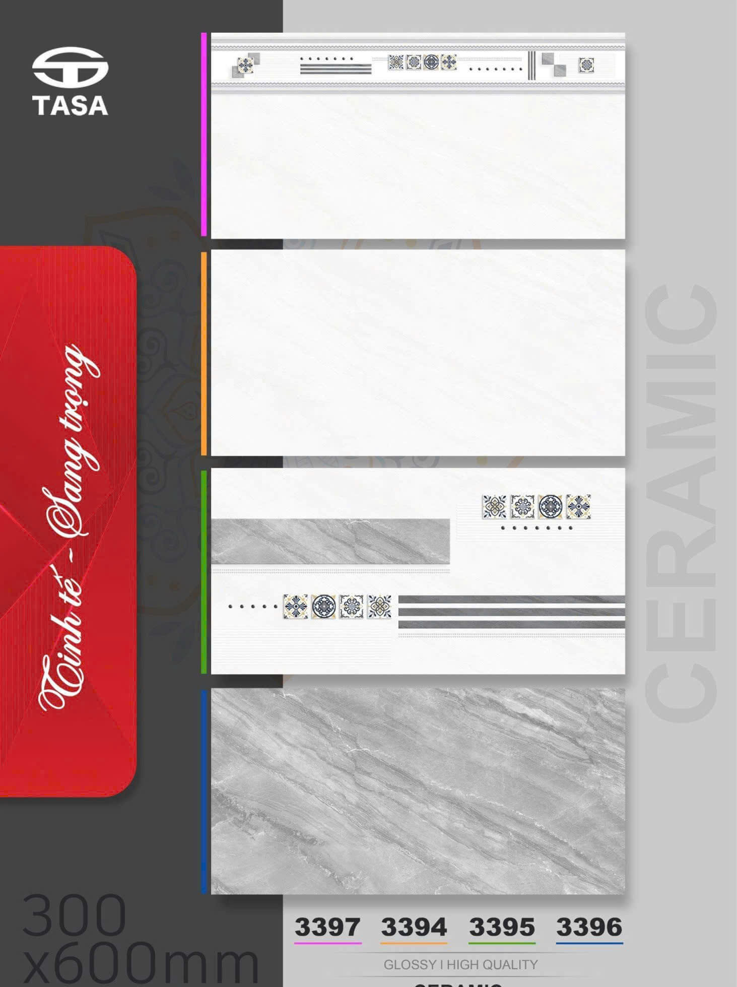 Gạch ốp lát 30x60cm TASA-4340