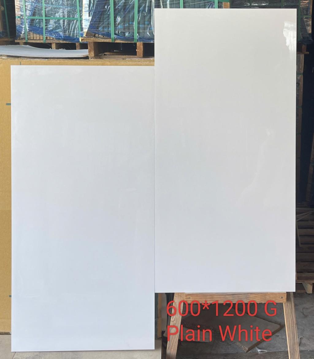 Gạch ốp lát 60x120cm Plain White-4122