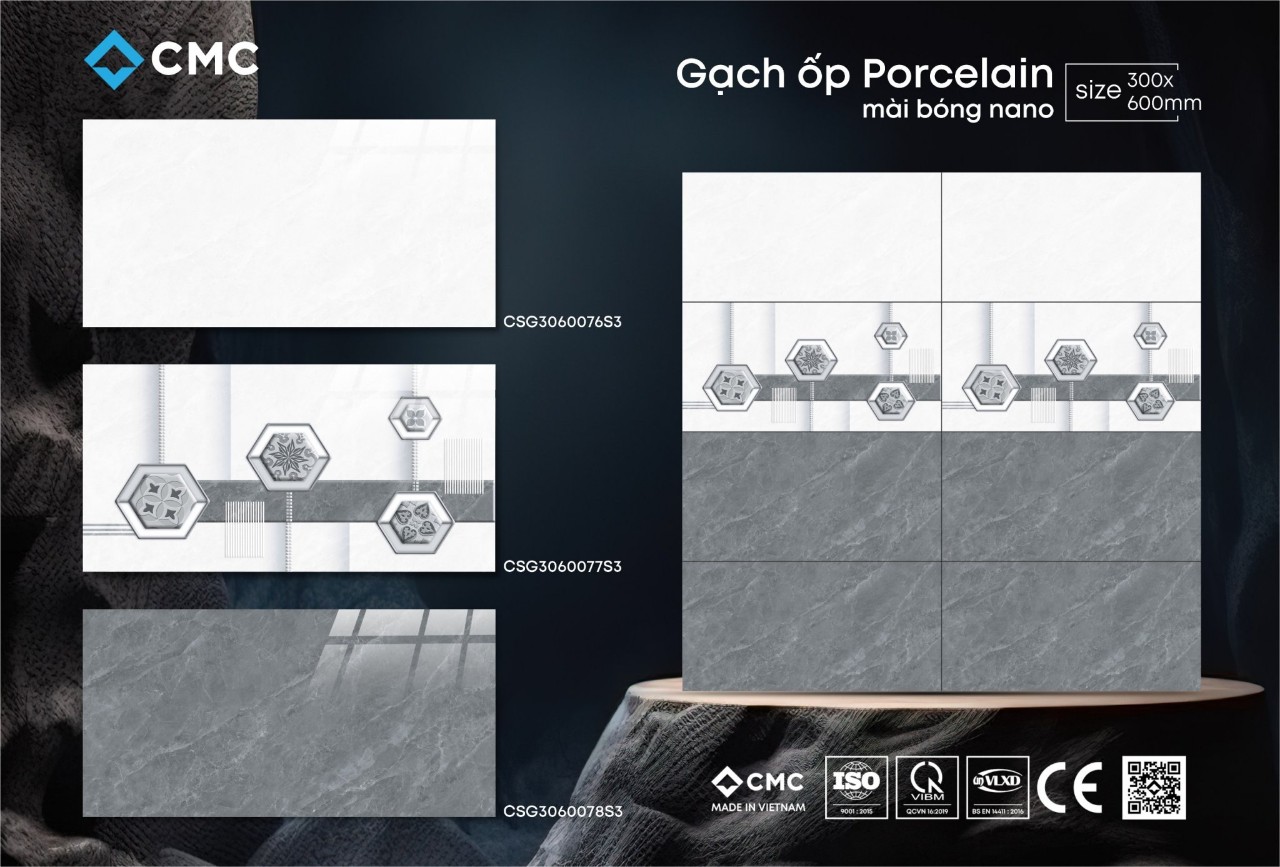 Gạch ốp tường 30x60 CMC-1395
