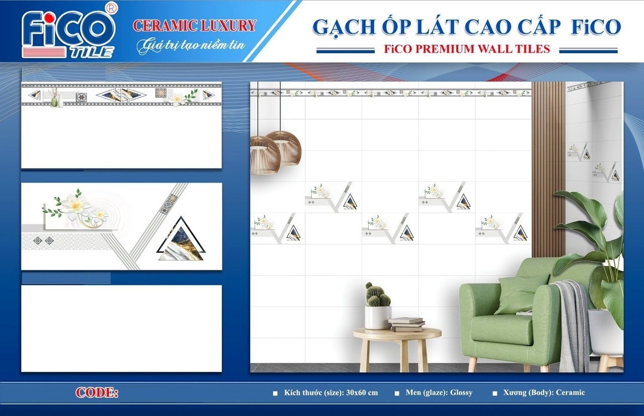 Gạch ốp tường 30x60 FICO-1883
