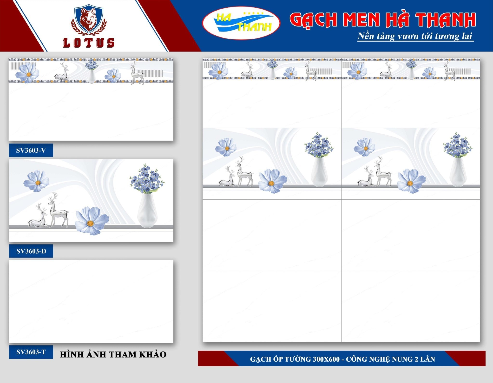 Gạch ốp tường 30x60 HÀ THANH-1342