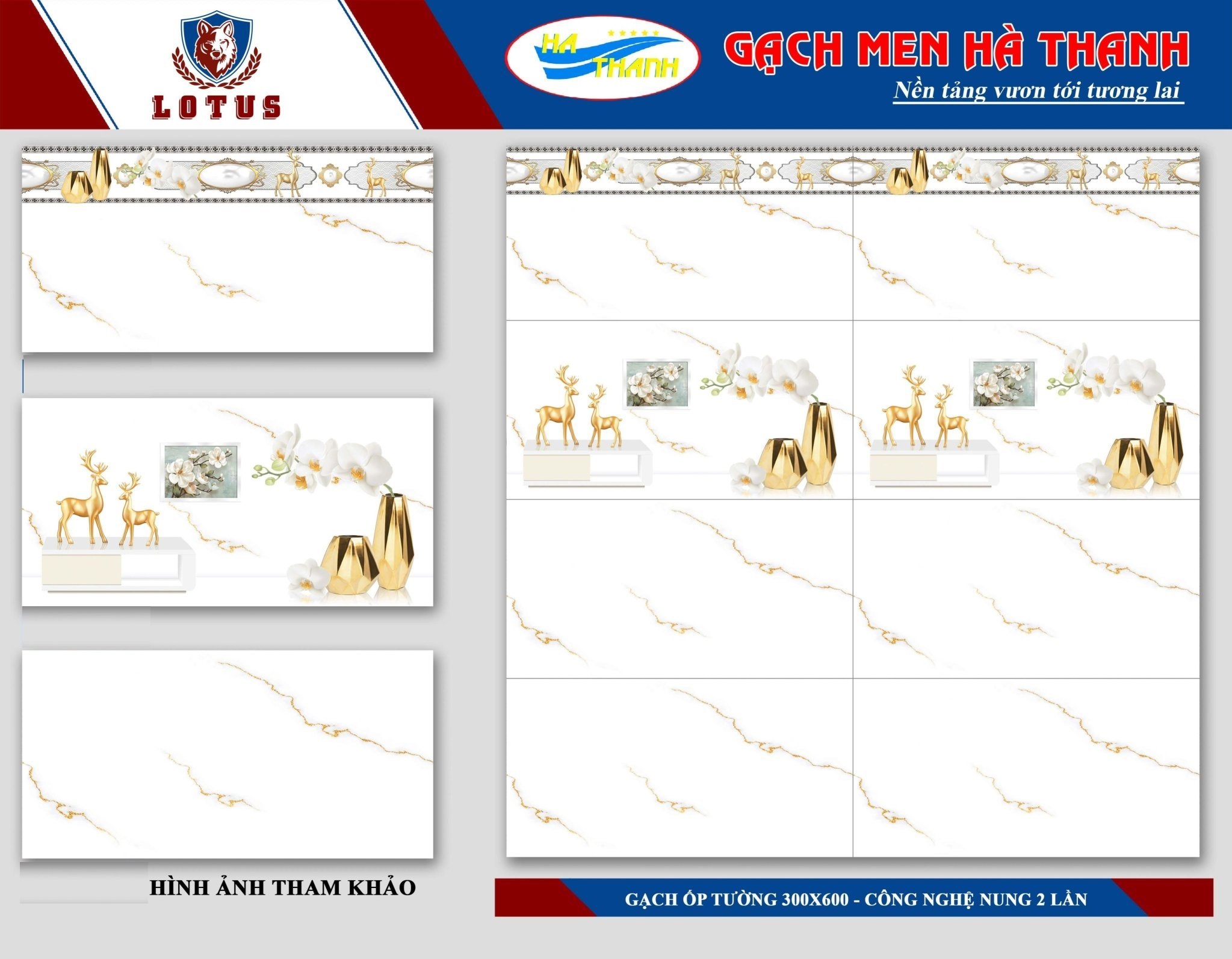 Gạch ốp tường 30x60 HÀ THANH-1360