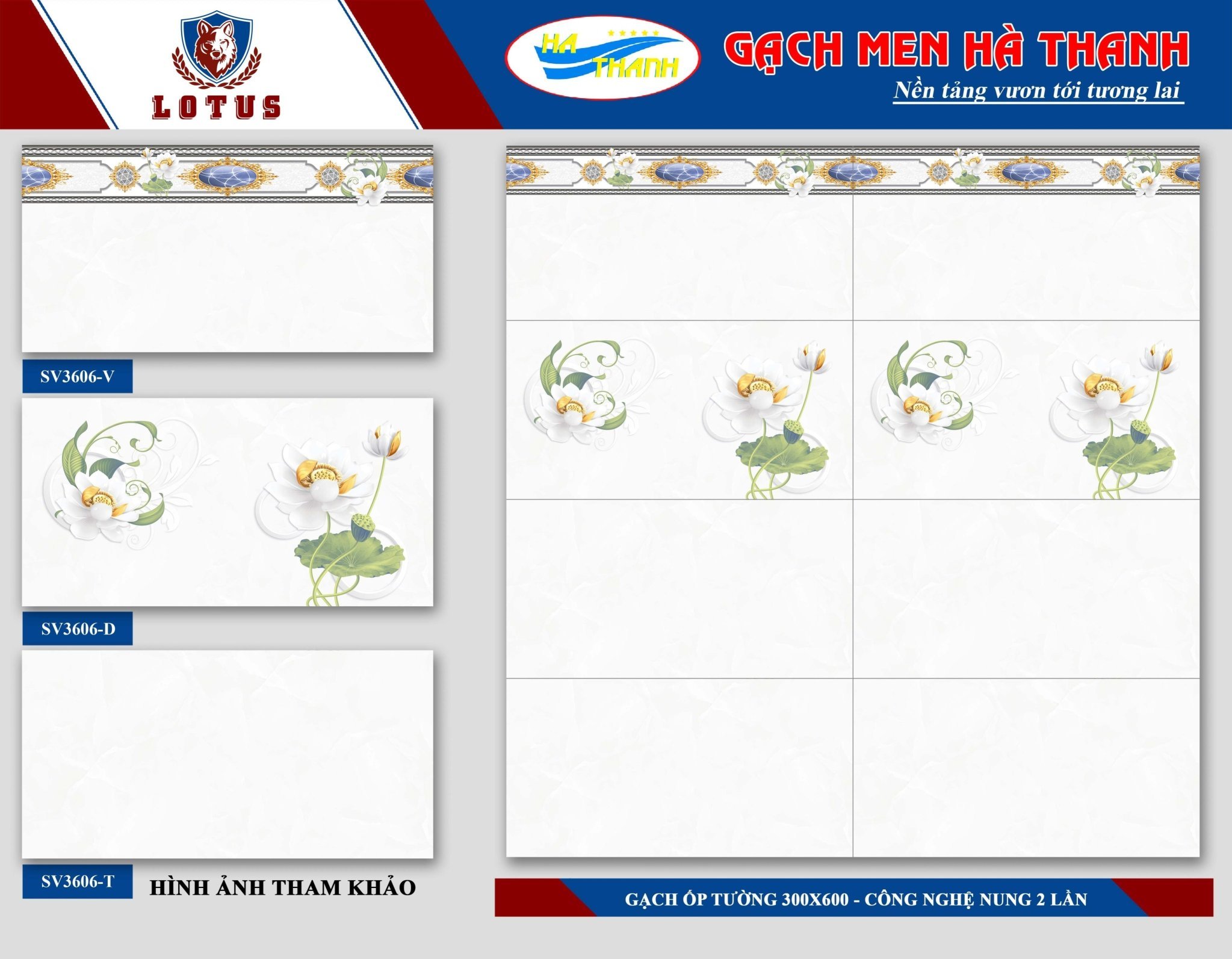 Gạch ốp tường 30x60 HÀ THANH-1361