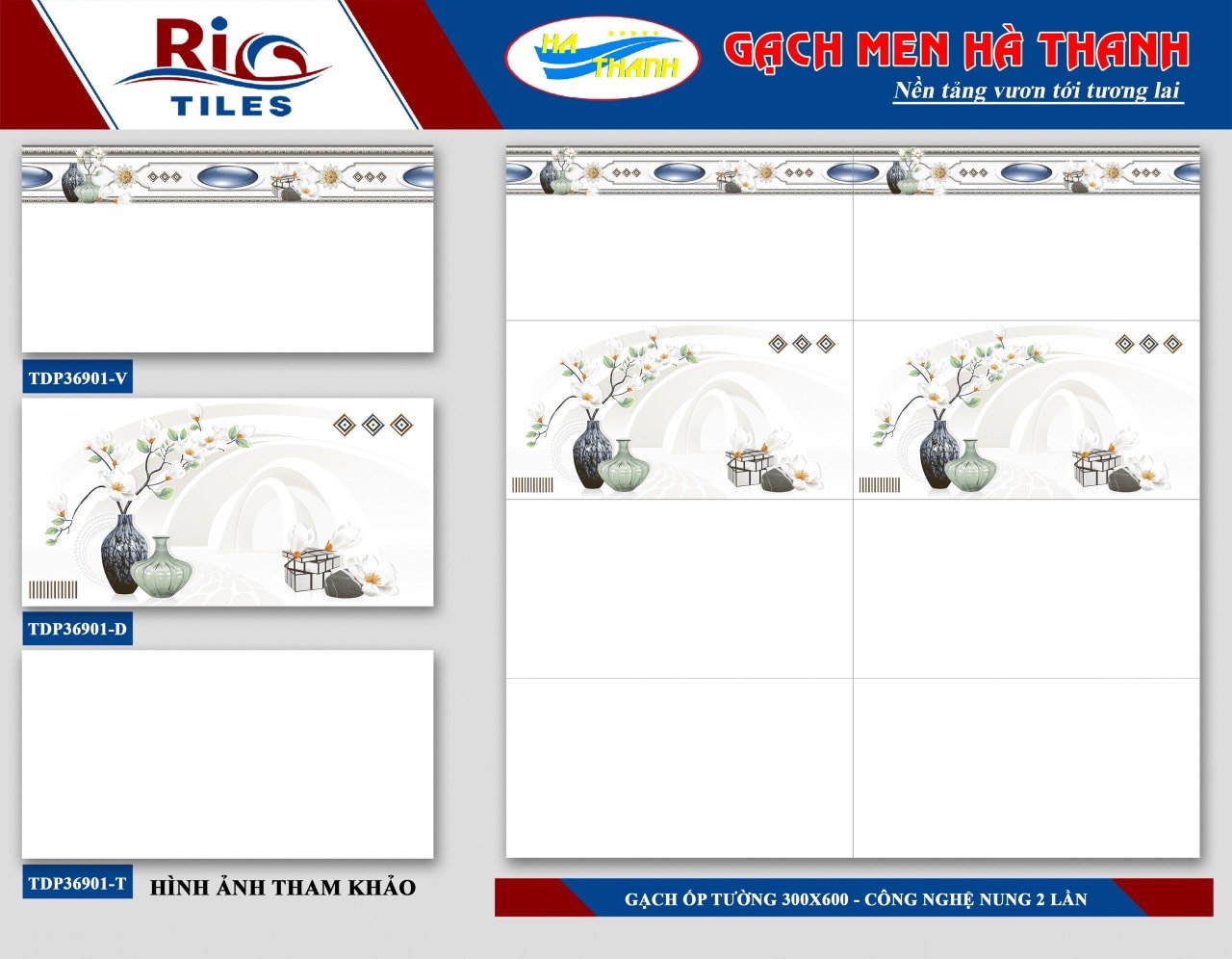 Gạch ốp tường 30x60 HÀ THANH-1345