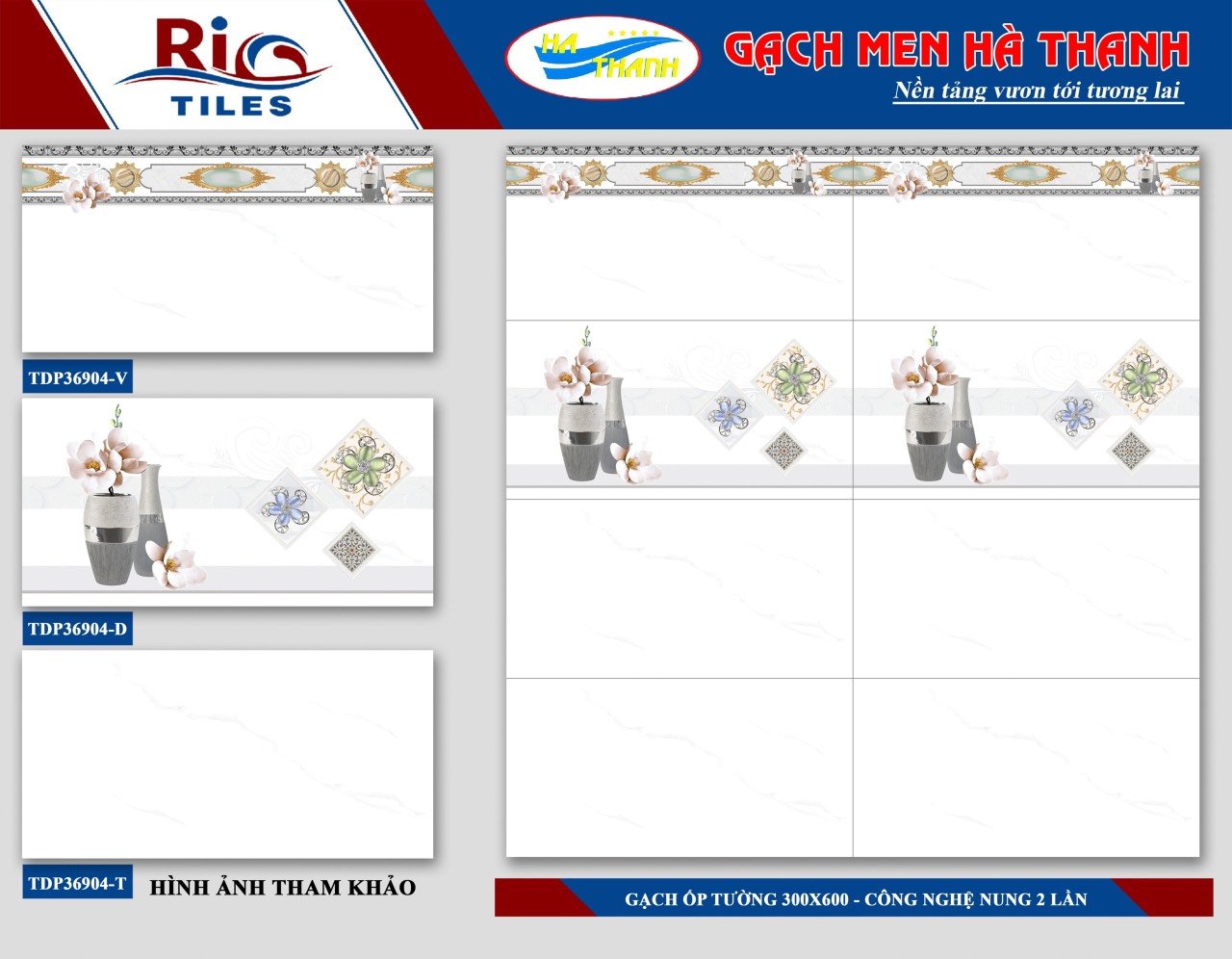 Gạch ốp tường 30x60 HÀ THANH-1362