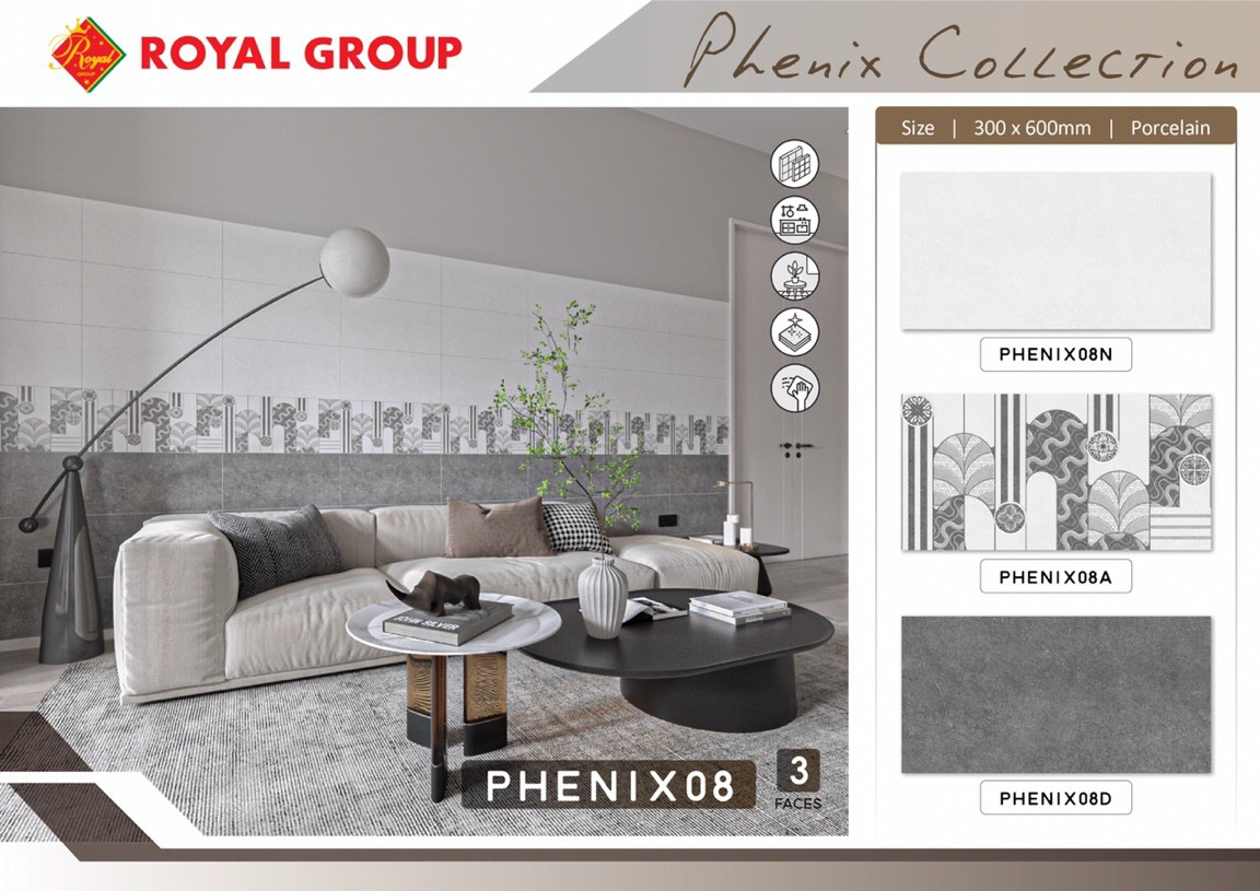 Gạch ốp tường 30x60 HOÀNG GIA-1519