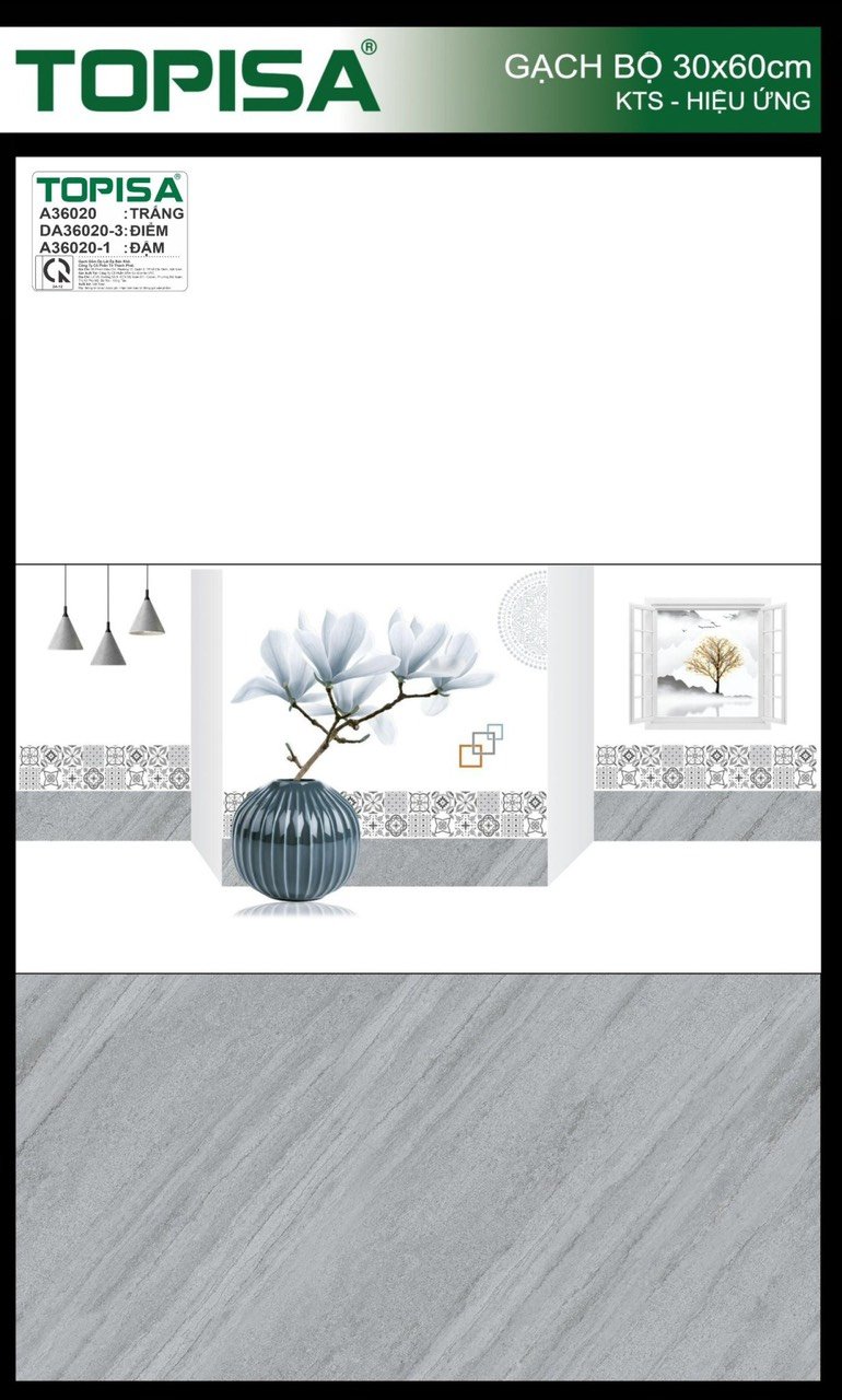 Gạch ốp tường 30x60 TOPISA-1339