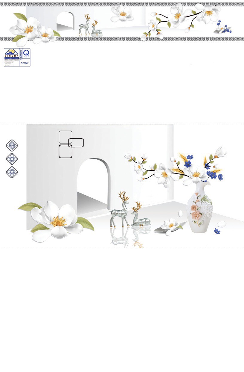 Gạch ốp tường 30x60 VICERA (thân)-850