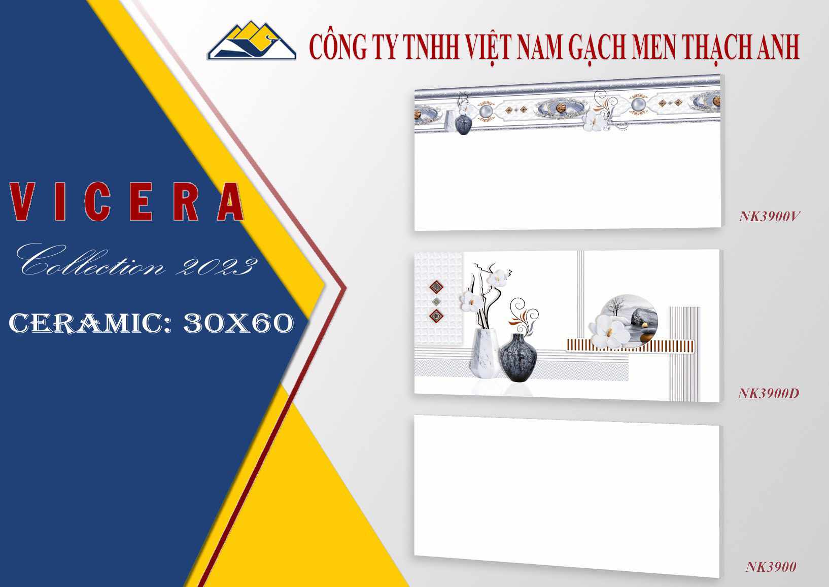 Gạch ốp tường 30x60 VICERA-1845