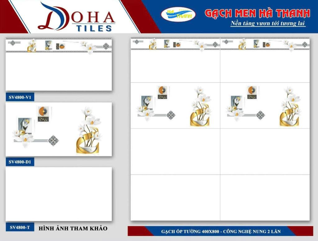 Gạch ốp tường 30x60cm Hà Thanh-4023