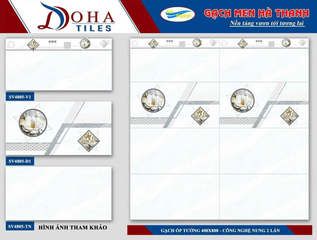 Gạch ốp tường 30x60cm Hà Thanh-4025