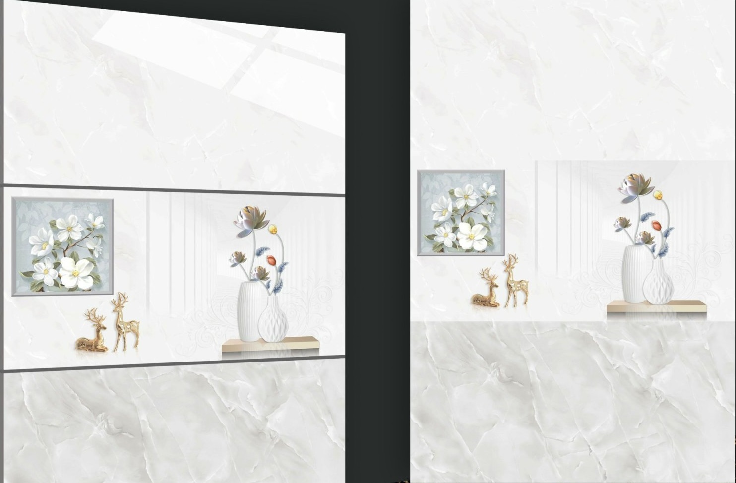 Gạch ốp tường ROYAL  40x80cm-379