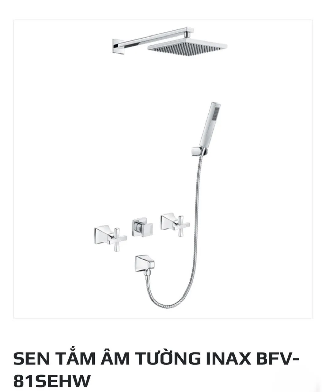 Sen tắm âm tường INAX BFV-81SEHW-3177