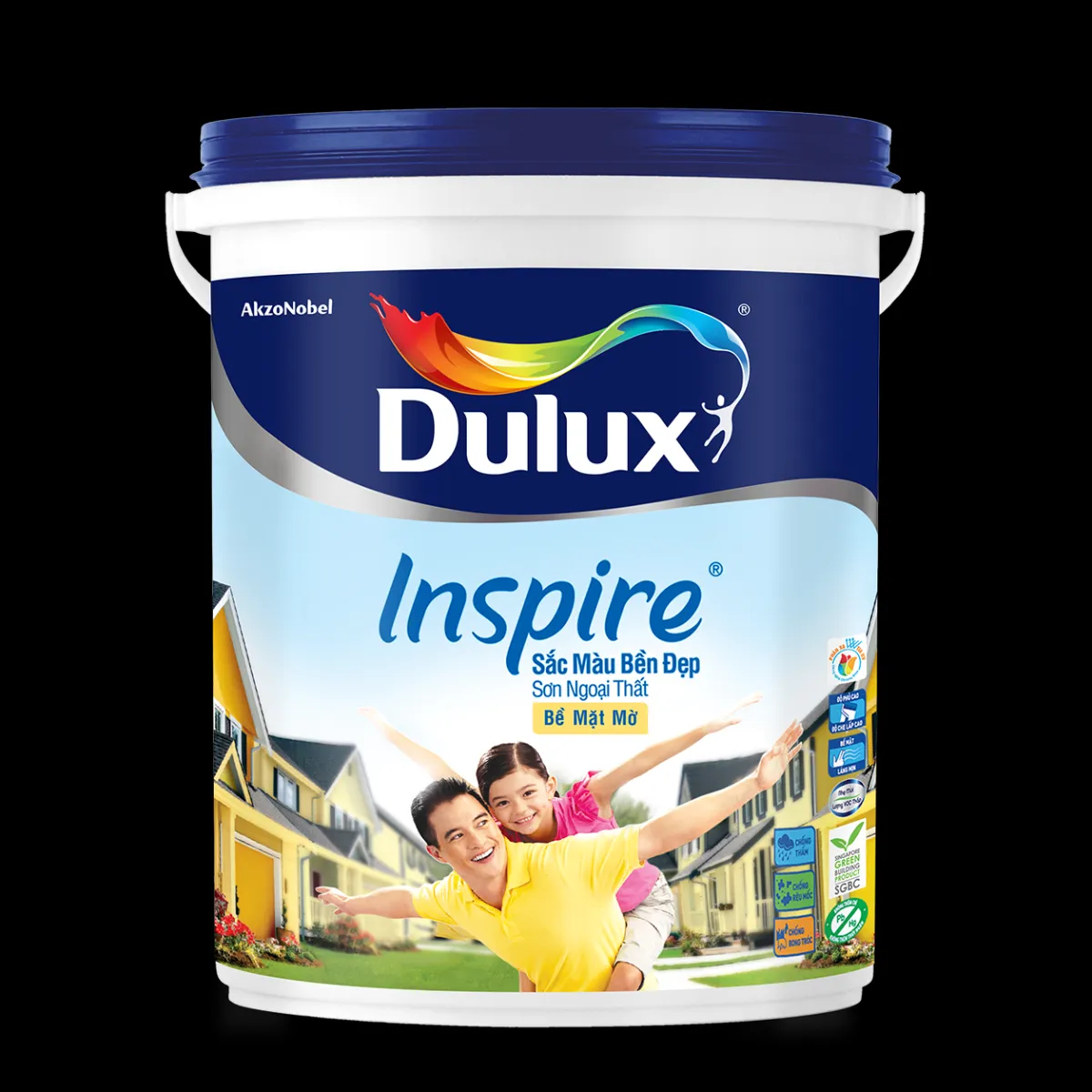 Sơn nước Dulux INSPIRE ngoại thất Z98 bề mặt mờ 15 Lít-2536