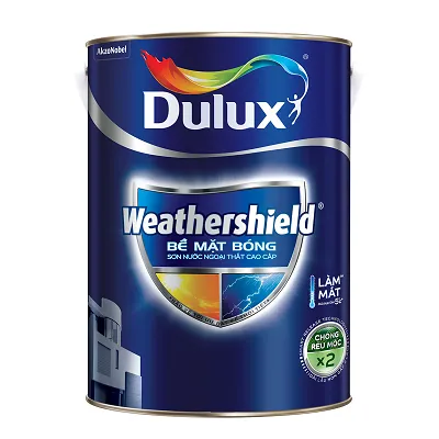 Sơn nước Dulux WeatherShield ngoại thất bóng BJ9 5 Lít-2524