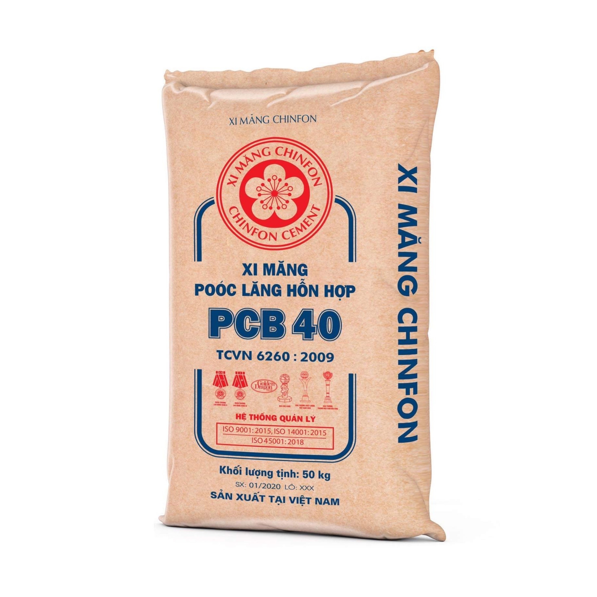 Xi măng Hà Tiên Miền Nam  PCB 40, 50kg-2607