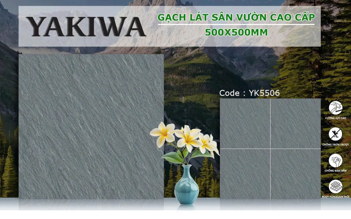 Gạch Lát Sân Vườn 50x50cm -5824