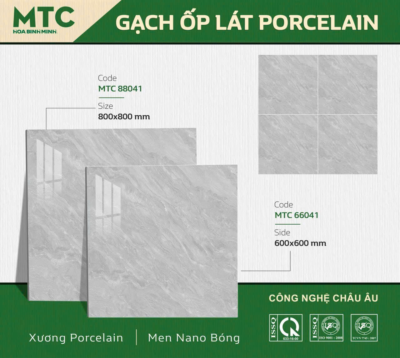 Gạch Lát Nền 80x80cm HBM 66041-4440