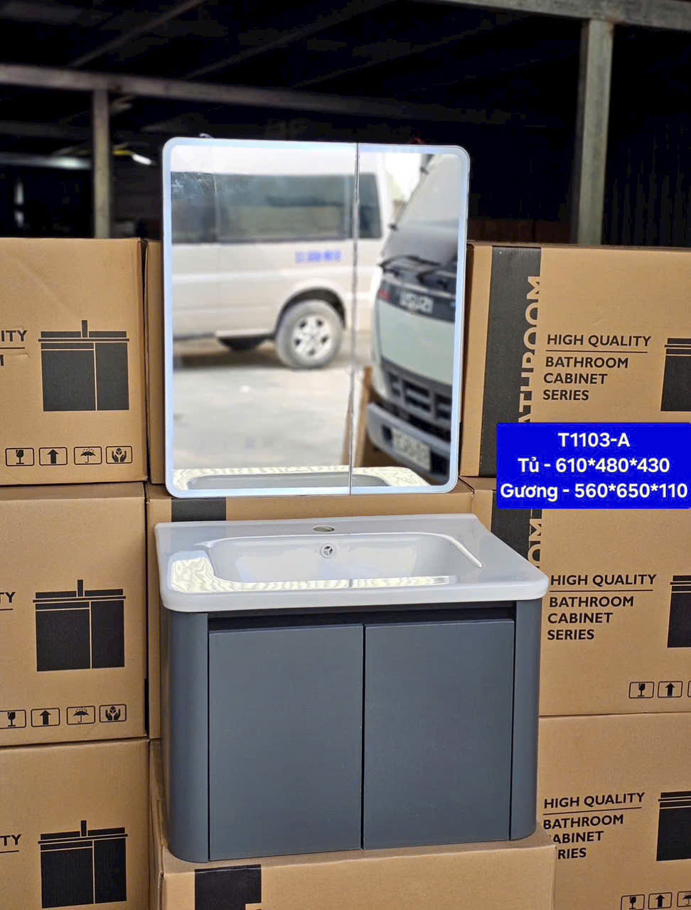 Bộ tủ nhựa PVC T1103-4571