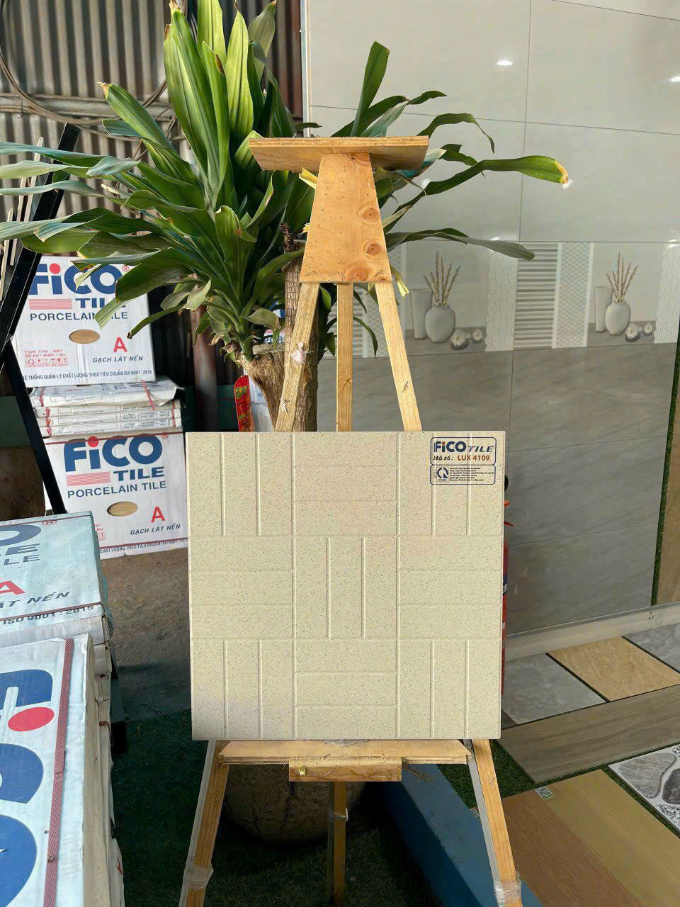 Gạch lát sân vườn 40x40cm -3973