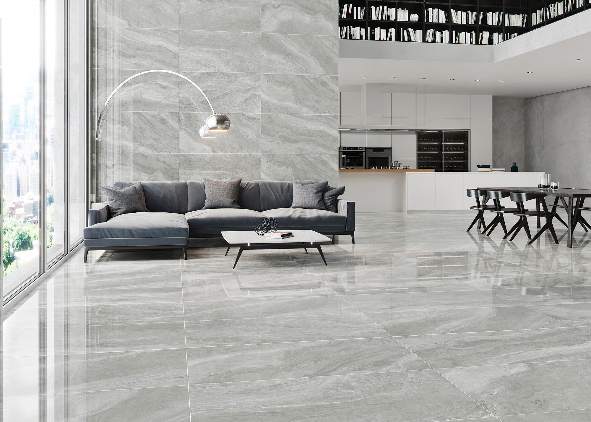 phối màu 3d cho gạch lát nền và tường